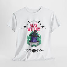 Load image into Gallery viewer, Stay Witchy Unisex Heavy Cotton Tee