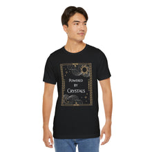 Load image into Gallery viewer, Powered By Crystals Unisex Jersey Short Sleeve Tee