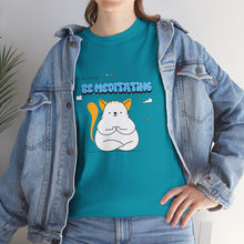 Load image into Gallery viewer, I'd Rather Be Meditating Unisex Heavy Cotton Tee