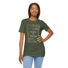 Load image into Gallery viewer, Powered By Crystals Unisex Jersey Short Sleeve Tee