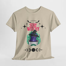 Load image into Gallery viewer, Stay Witchy Unisex Heavy Cotton Tee