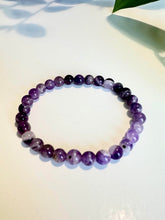 Load image into Gallery viewer, Dream Amethyst Crystal Beaded Bracelet