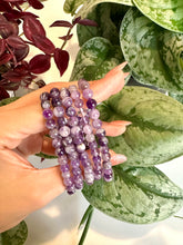 Load image into Gallery viewer, Dream Amethyst Crystal Beaded Bracelet
