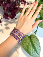Load image into Gallery viewer, Dream Amethyst Crystal Beaded Bracelet