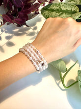 Load image into Gallery viewer, Black Flower Agate Beaded Bracelet for Growth, Protection, and Inner Strength