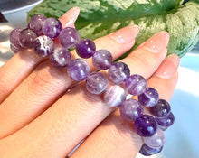 Load image into Gallery viewer, Dream Amethyst Crystal Beaded Bracelet