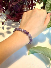 Load image into Gallery viewer, Dream Amethyst Crystal Beaded Bracelet