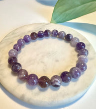 Load image into Gallery viewer, Dream Amethyst Crystal Beaded Bracelet