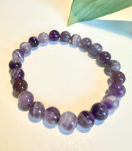 Load image into Gallery viewer, Dream Amethyst Crystal Beaded Bracelet