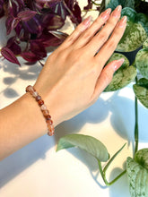 Load image into Gallery viewer, Fire Quartz Beaded Bracelet for Energy, Courage, and Emotional Healing