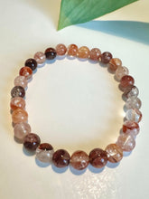Load image into Gallery viewer, Fire Quartz Beaded Bracelet for Energy, Courage, and Emotional Healing