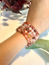 Load image into Gallery viewer, Fire Quartz Beaded Bracelet for Energy, Courage, and Emotional Healing