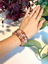 Load image into Gallery viewer, Fire Quartz Beaded Bracelet for Energy, Courage, and Emotional Healing