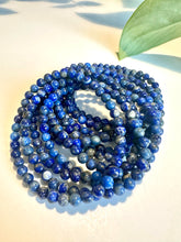Load image into Gallery viewer, Lapis Lazuli Beaded Bracelet for Wisdom, Truth, and Inner Power