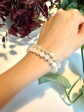 Load image into Gallery viewer, Rainbow Moonstone Beaded Bracelet for Intuition, Balance, and New Beginnings