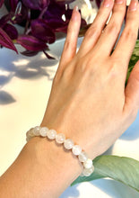 Load image into Gallery viewer, Rainbow Moonstone Beaded Bracelet for Intuition, Balance, and New Beginnings