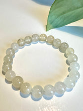 Load image into Gallery viewer, Rainbow Moonstone Beaded Bracelet for Intuition, Balance, and New Beginnings