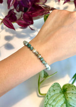 Load image into Gallery viewer, Tree Agate Beaded Bracelet for Growth, Stability, and Inner Peace
