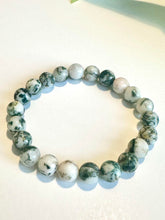 Load image into Gallery viewer, Tree Agate Beaded Bracelet for Growth, Stability, and Inner Peace