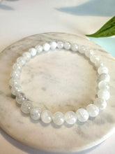 Load image into Gallery viewer, Moonstone Beaded Bracelet for Intuition, Emotional Balance, and New Beginnings