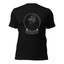 Load image into Gallery viewer, Crystal Ball Art Black Unisex Tee