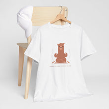 Load image into Gallery viewer, Finding My Chakra One Snack At A Time Unisex Heavy Cotton Tee
