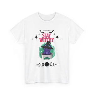 Stay Witchy Unisex Heavy Cotton Tee