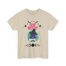 Load image into Gallery viewer, Stay Witchy Unisex Heavy Cotton Tee
