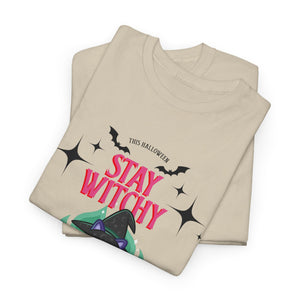 Stay Witchy Unisex Heavy Cotton Tee