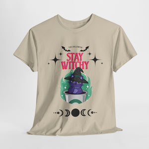 Stay Witchy Unisex Heavy Cotton Tee