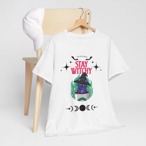 Stay Witchy Unisex Heavy Cotton Tee