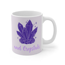 Load image into Gallery viewer, Fueled By Coffee And Crystals Mug
