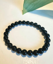 Load image into Gallery viewer, Black Obsidian Beaded Bracelet for Protection, Grounding, and Inner Strength
