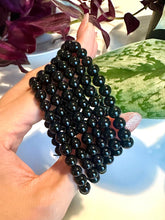 Load image into Gallery viewer, Black Obsidian Beaded Bracelet for Protection, Grounding, and Inner Strength
