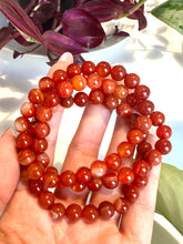 Load image into Gallery viewer, Carnelian Beaded Bracelet for Motivation, Courage, and Creativity
