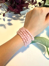 Load image into Gallery viewer, Rose Quartz Beaded Bracelet for Love, Compassion, and Emotional Healing
