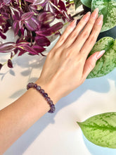 Load image into Gallery viewer, Brown Amethyst Beaded Bracelet for Spiritual Grounding, Clarity, and Transformation
