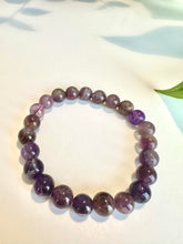 Load image into Gallery viewer, Brown Amethyst Beaded Bracelet for Spiritual Grounding, Clarity, and Transformation
