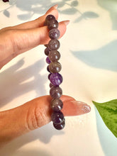 Load image into Gallery viewer, Brown Amethyst Beaded Bracelet for Spiritual Grounding, Clarity, and Transformation
