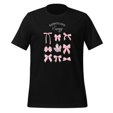 Load image into Gallery viewer, Pink Bows Rose Quartz Coquette Unisex T-shirt
