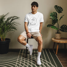 Load image into Gallery viewer, Crystal Ball Art White Unisex Tee
