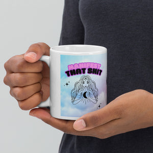 White Glossy Manifest That Mug