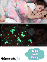 Load image into Gallery viewer, Glow in the dark Blanket
