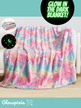 Load image into Gallery viewer, Glow in the dark Blanket
